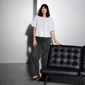 Kaffe Miranda Sequin Top