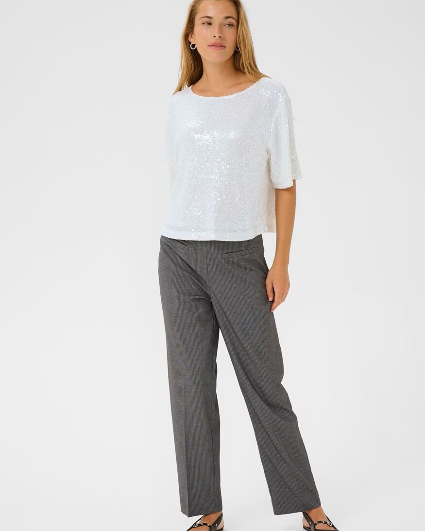 Kaffe Miranda Sequin Top