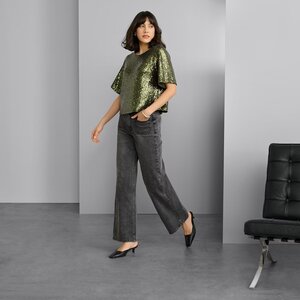 Kaffe Miranda Sequin Top