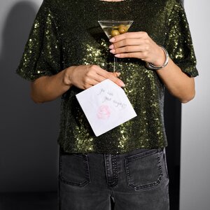 Kaffe Miranda Sequin Top