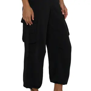 Liverpool Cinch Hem Parachute Pant