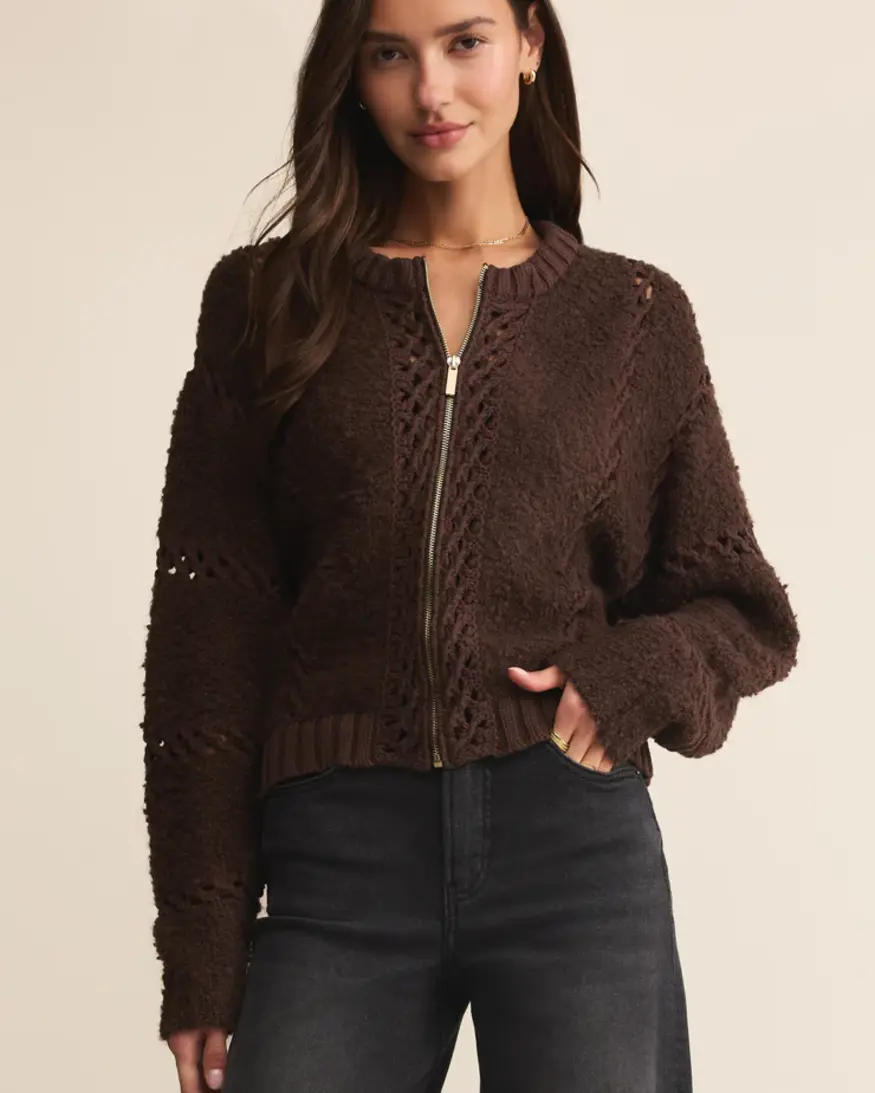 Z-Supply Sundace Zip Sweater Jacket