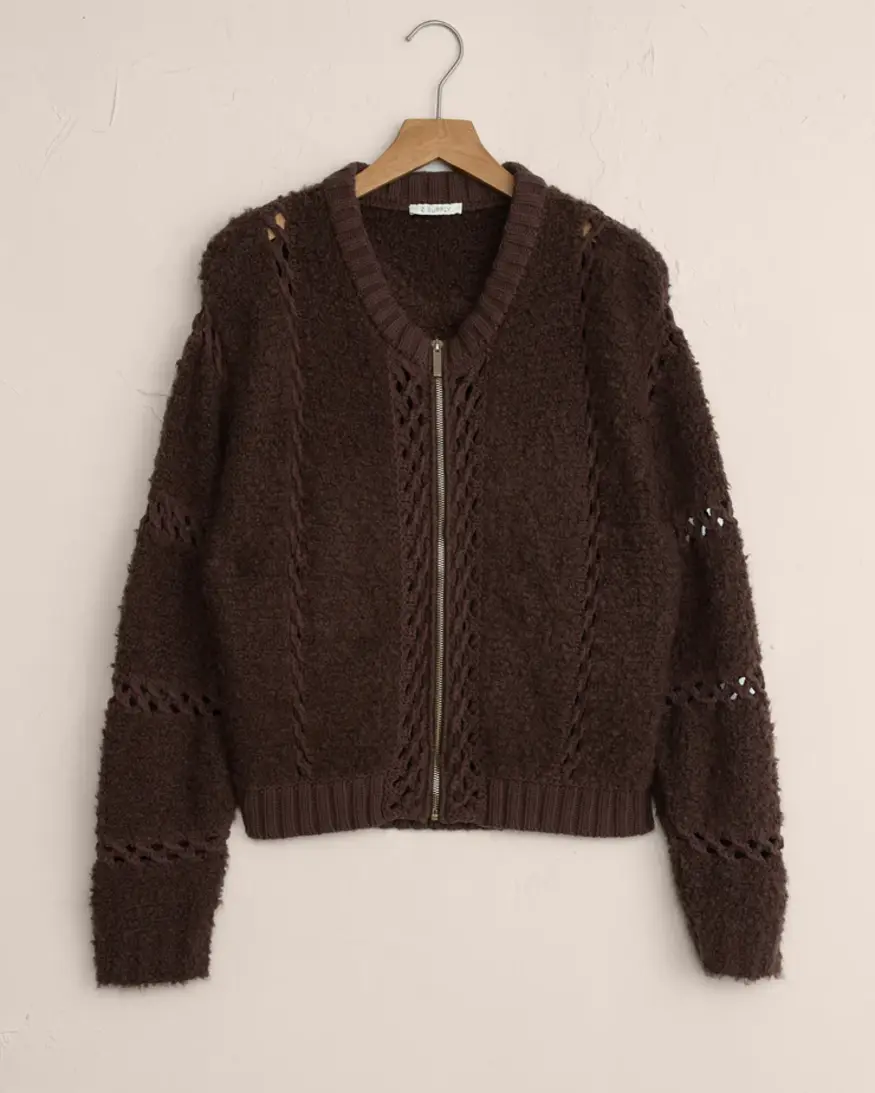 Z-Supply Sundace Zip Sweater Jacket