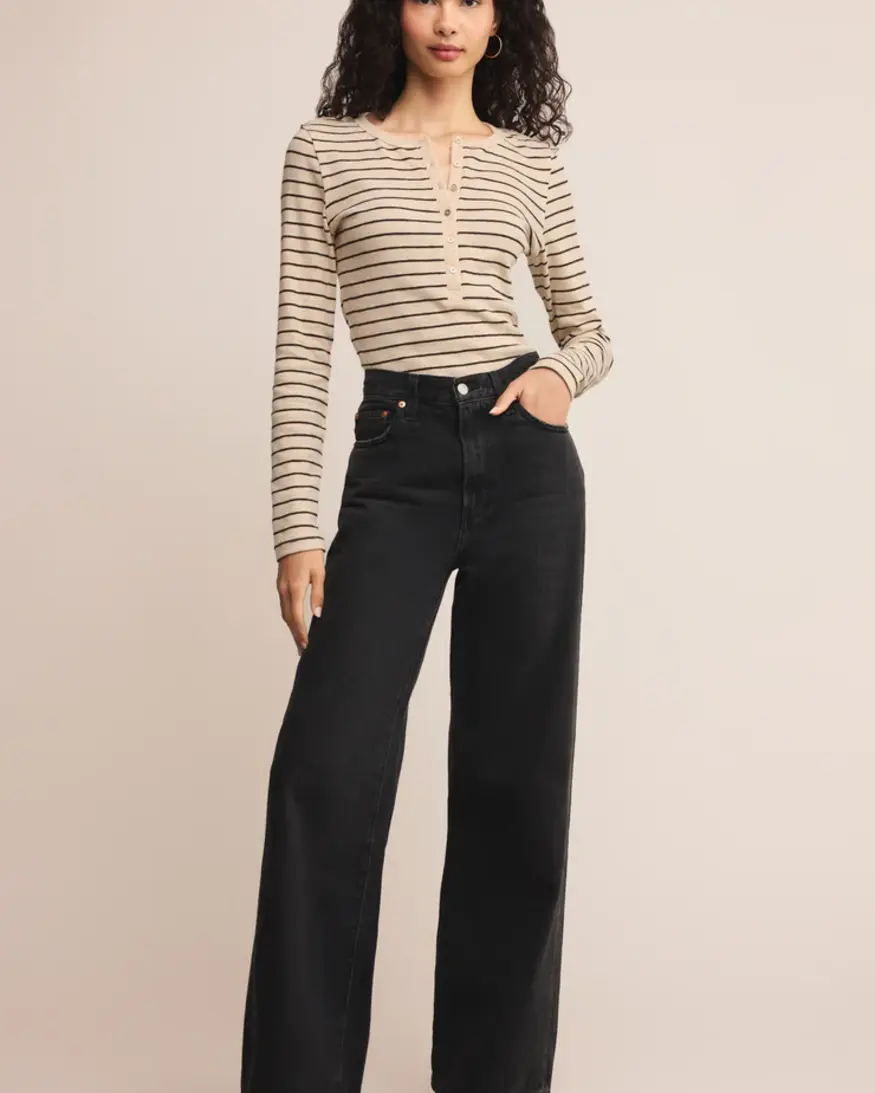 Z-Supply Eve Stripe Henley LS