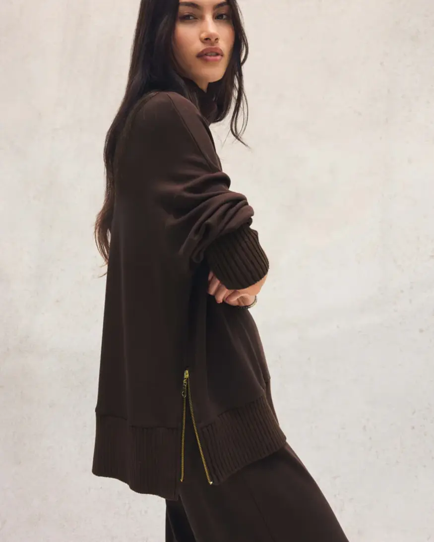 Z-Supply Sable Rib Sweatshirt