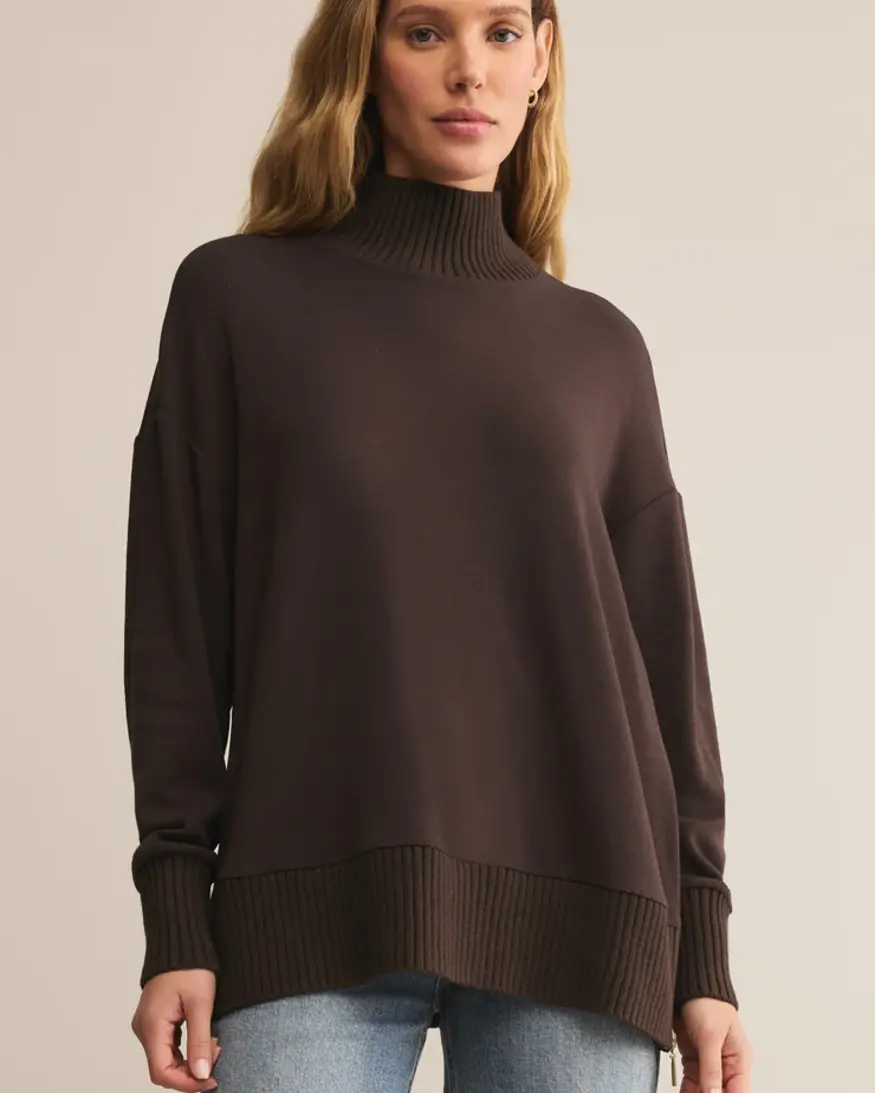 Z-Supply Sable Rib Sweatshirt