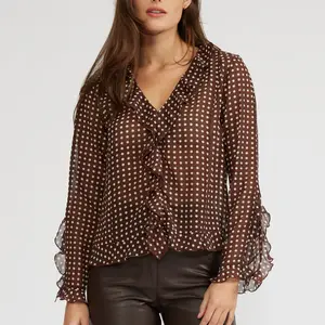 Lucy Paris Liza Ruffle Top