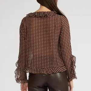 Lucy Paris Liza Ruffle Top