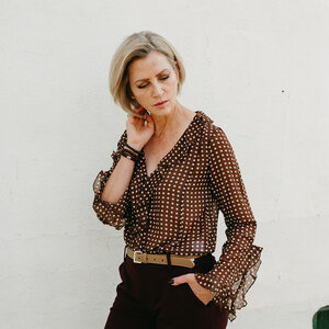 Lucy Paris Liza Ruffle Top