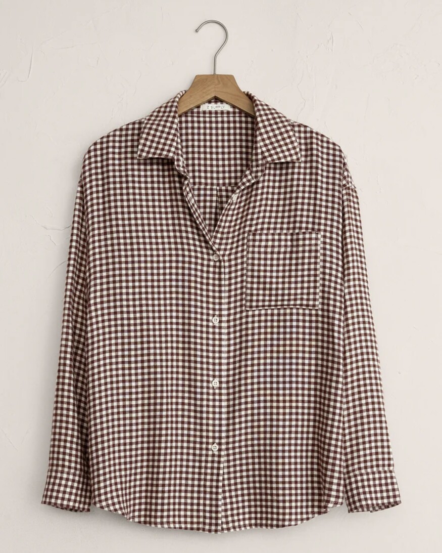Z-Supply River Plaid Button Up