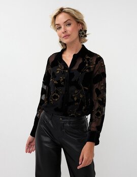 Esqualo Wioleta Burnout Blouse