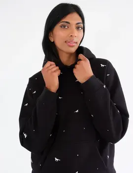 Brunette The Label All Over Horse Hoodie