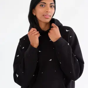Brunette The Label All Over Horse Hoodie
