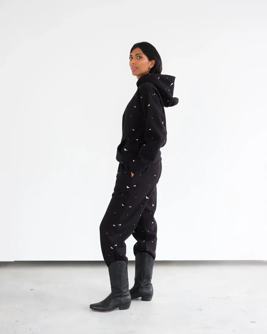 Brunette The Label All Over Horse Hoodie
