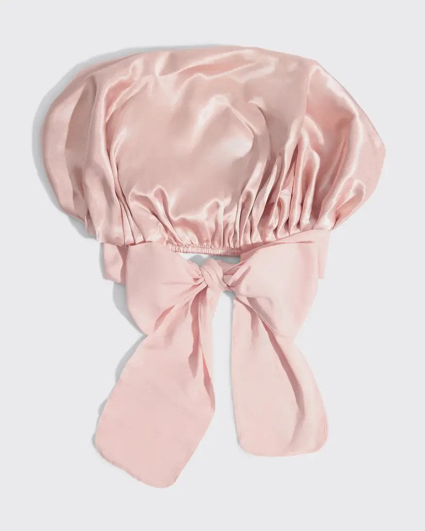KITSCH Adjustable Oversized Satin Bonnet