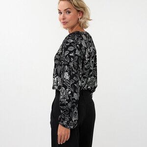Esqualo Wila V-Neck Blouse