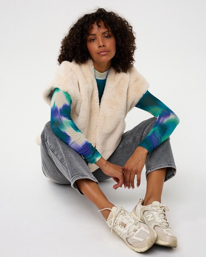 Esqualo Winne Faux Fur Gilet