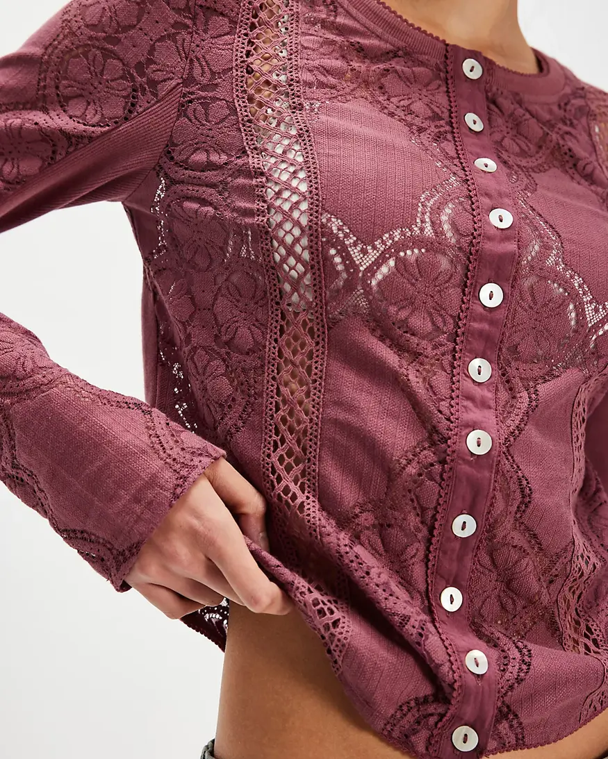 Free People Jae Knit Long Sleeve