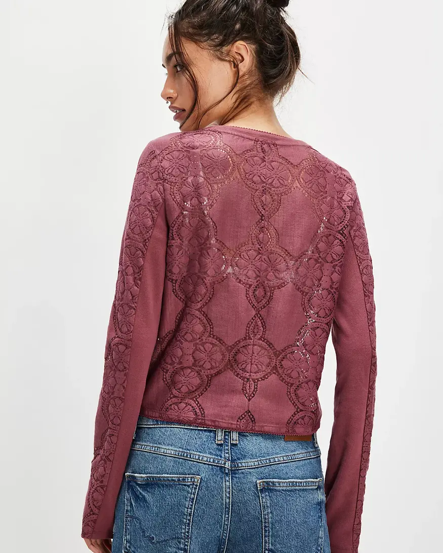 Free People Jae Knit Long Sleeve