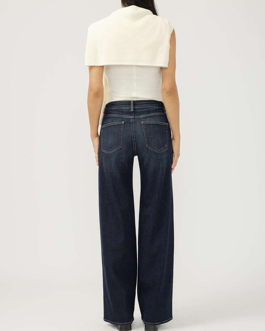 Silver Jeans - For Us Suki MR Wide Leg - 33"