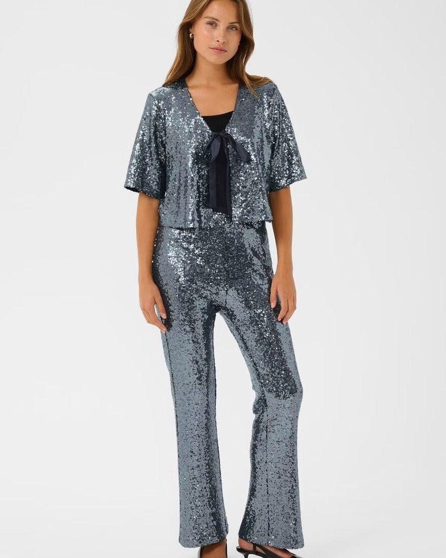 Kaffe Lau Sequin Cardigan