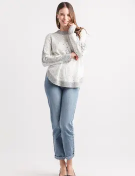 Papillon Lonette Shirt Hem Sweater