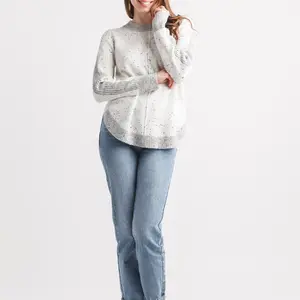 Papillon Lonette Shirt Hem Sweater Papillon Lonette Shirt Hem Sweater