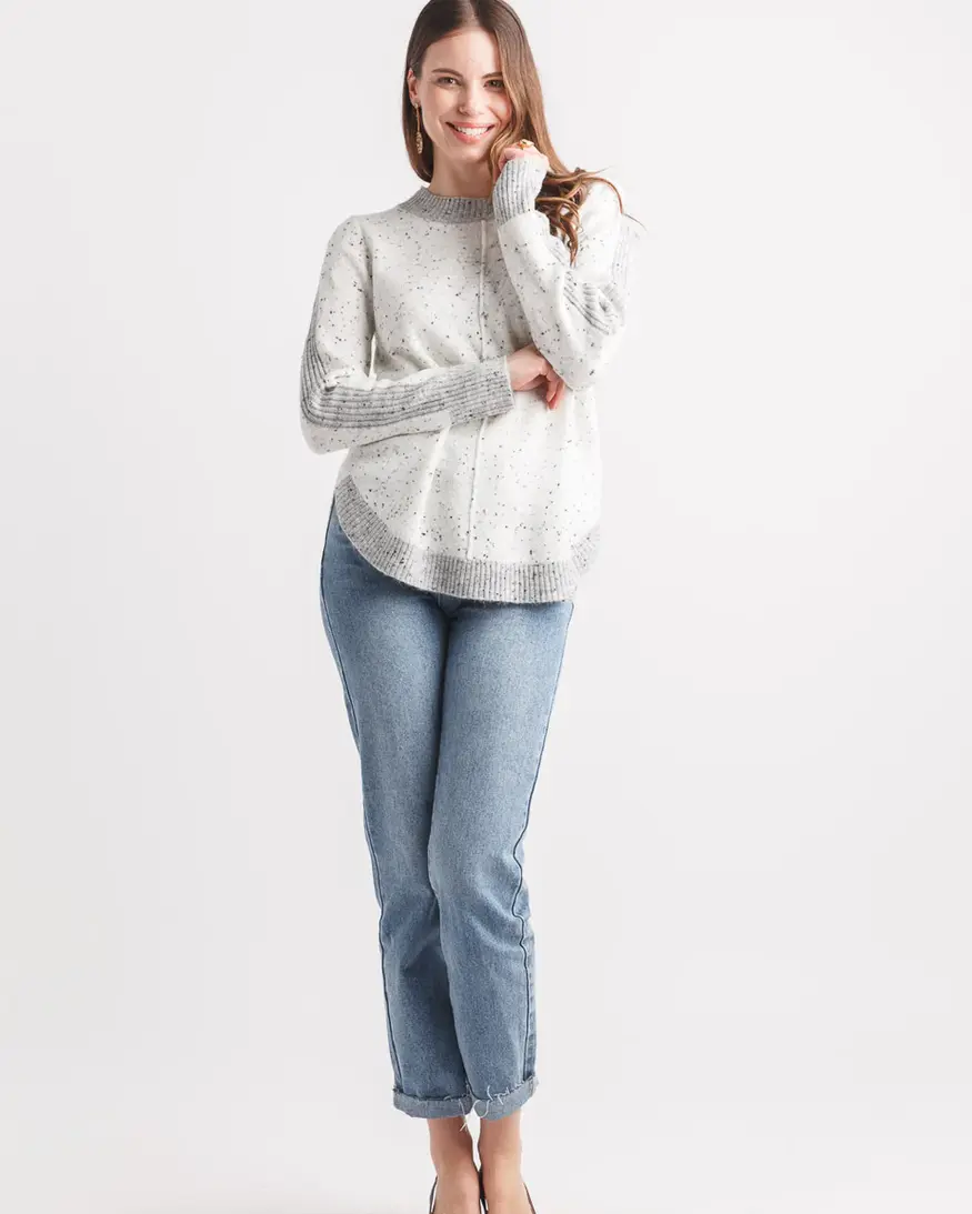 Papillon Lonette Shirt Hem Sweater