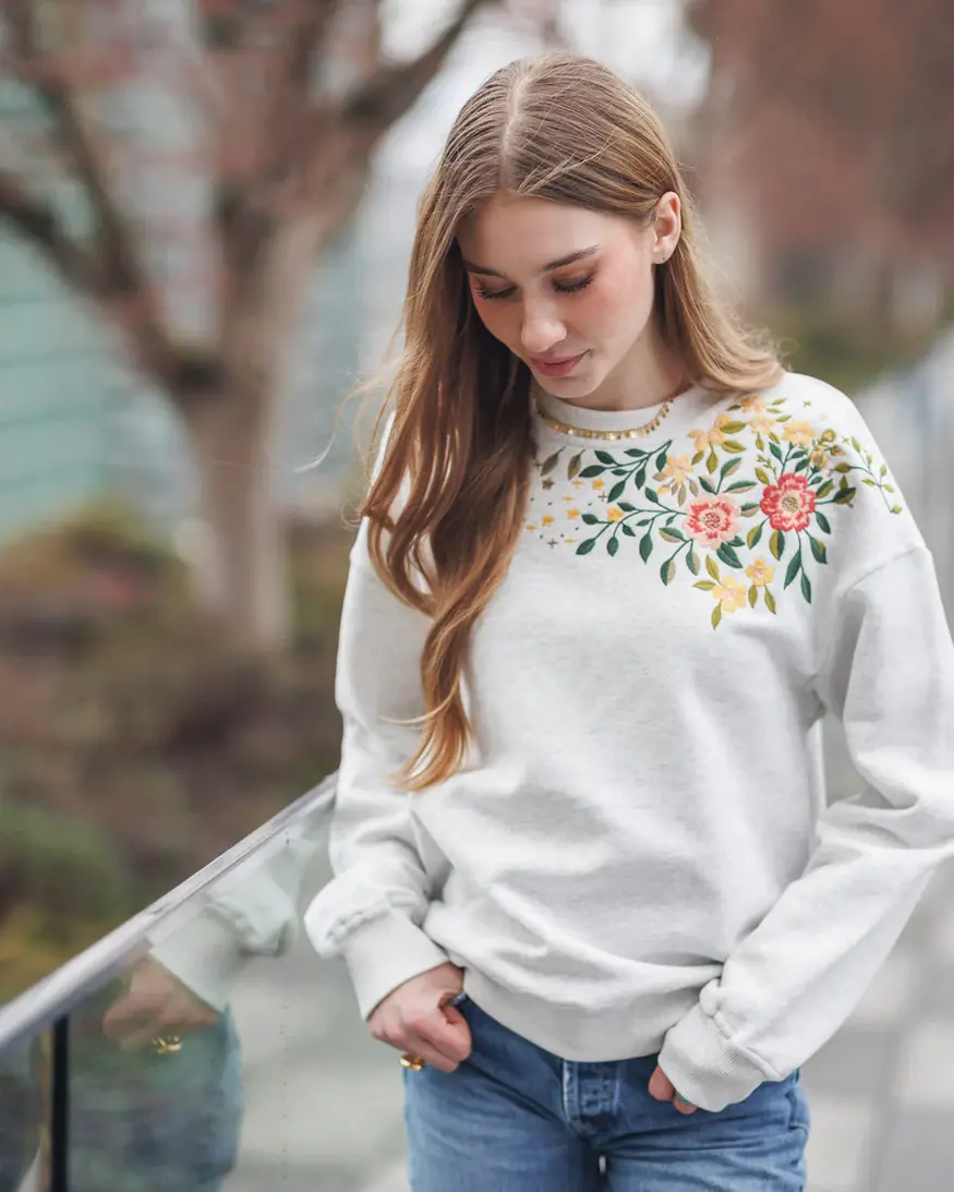 Papillon Lucena Embroidered Sweatshirt