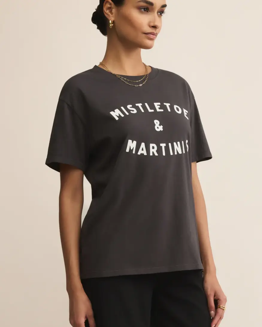 Z-Supply Mistletoe Boyfriend Tee