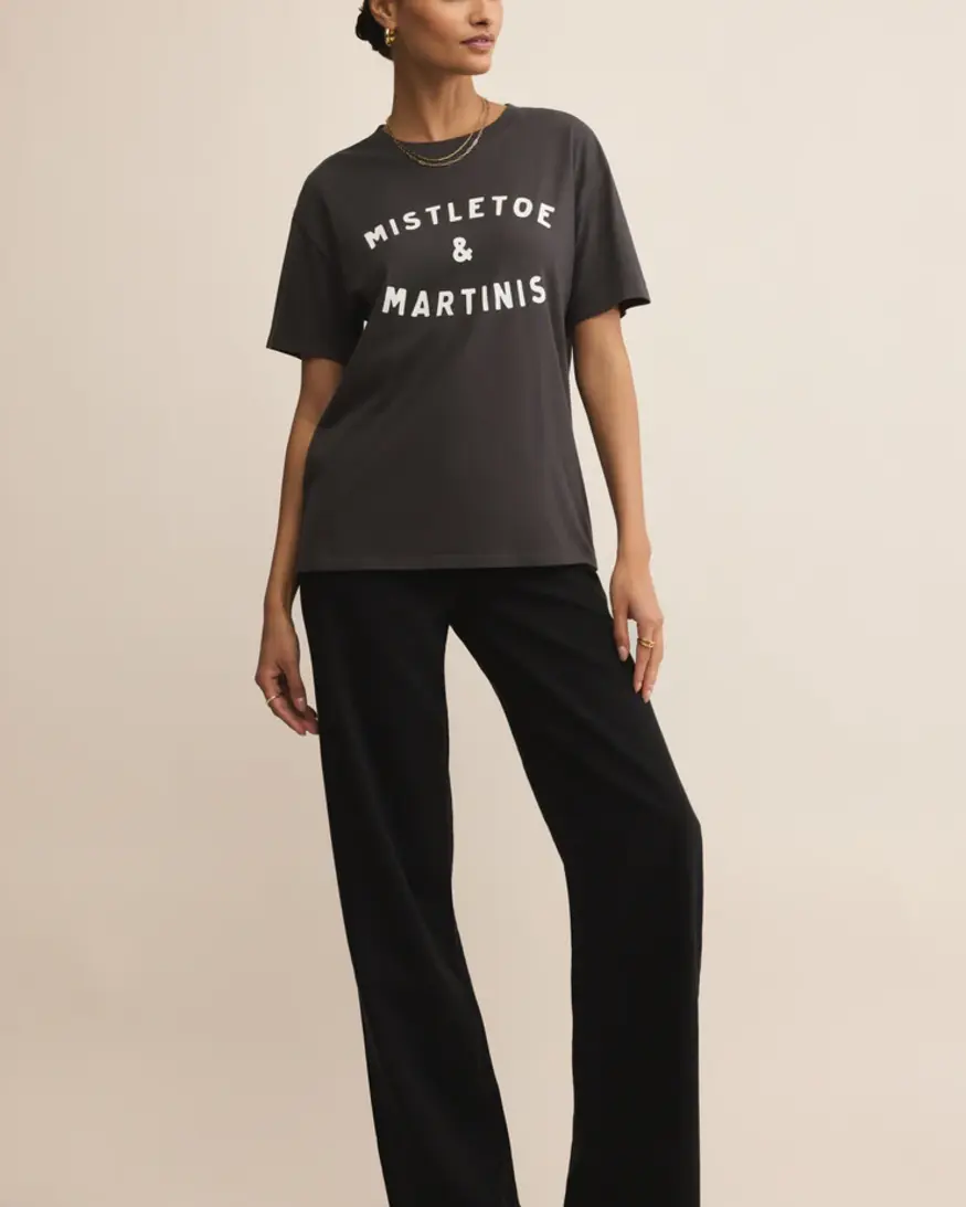 Z-Supply Mistletoe Boyfriend Tee