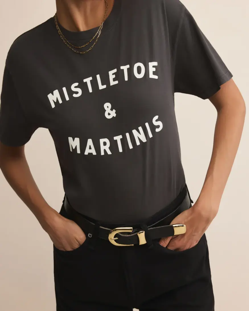 Z-Supply Mistletoe Boyfriend Tee