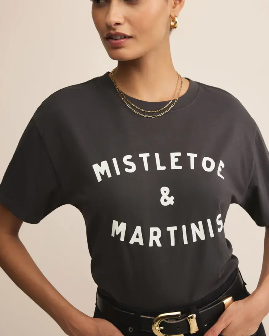 Z-Supply Mistletoe Boyfriend Tee