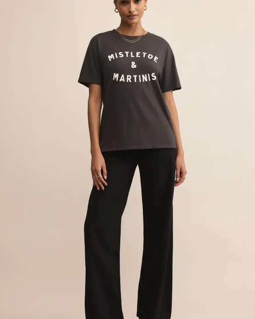 Z-Supply Mistletoe Boyfriend Tee