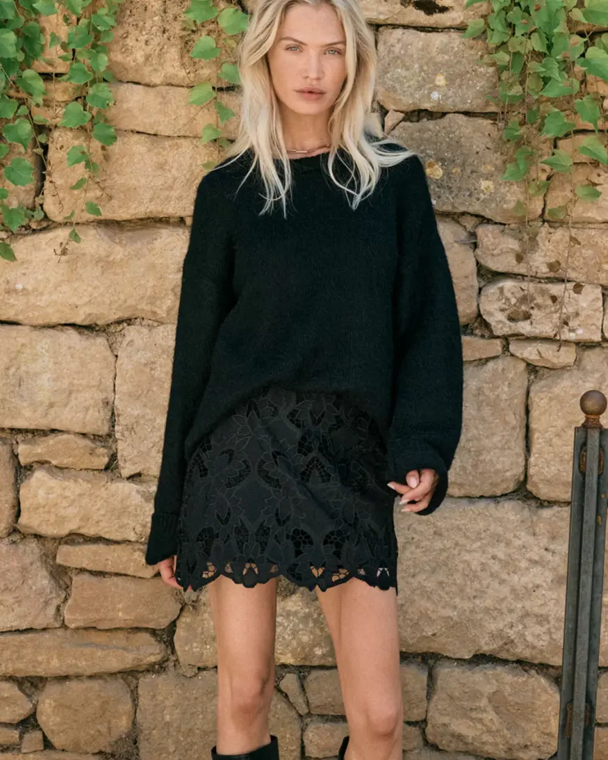 Z-Supply Siren Lace Mini Skirt