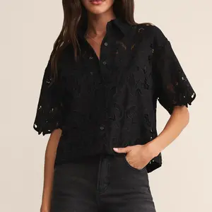 Z-Supply Midnight Lace Top