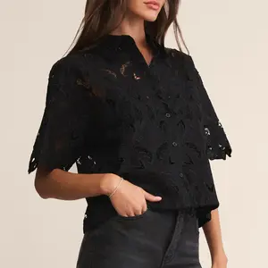 Z-Supply Midnight Lace Top