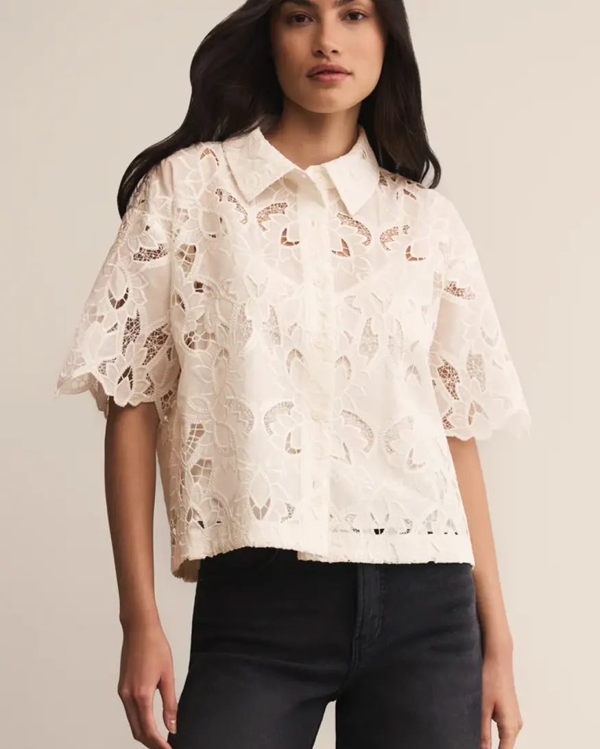Z-Supply Midnight Lace Top