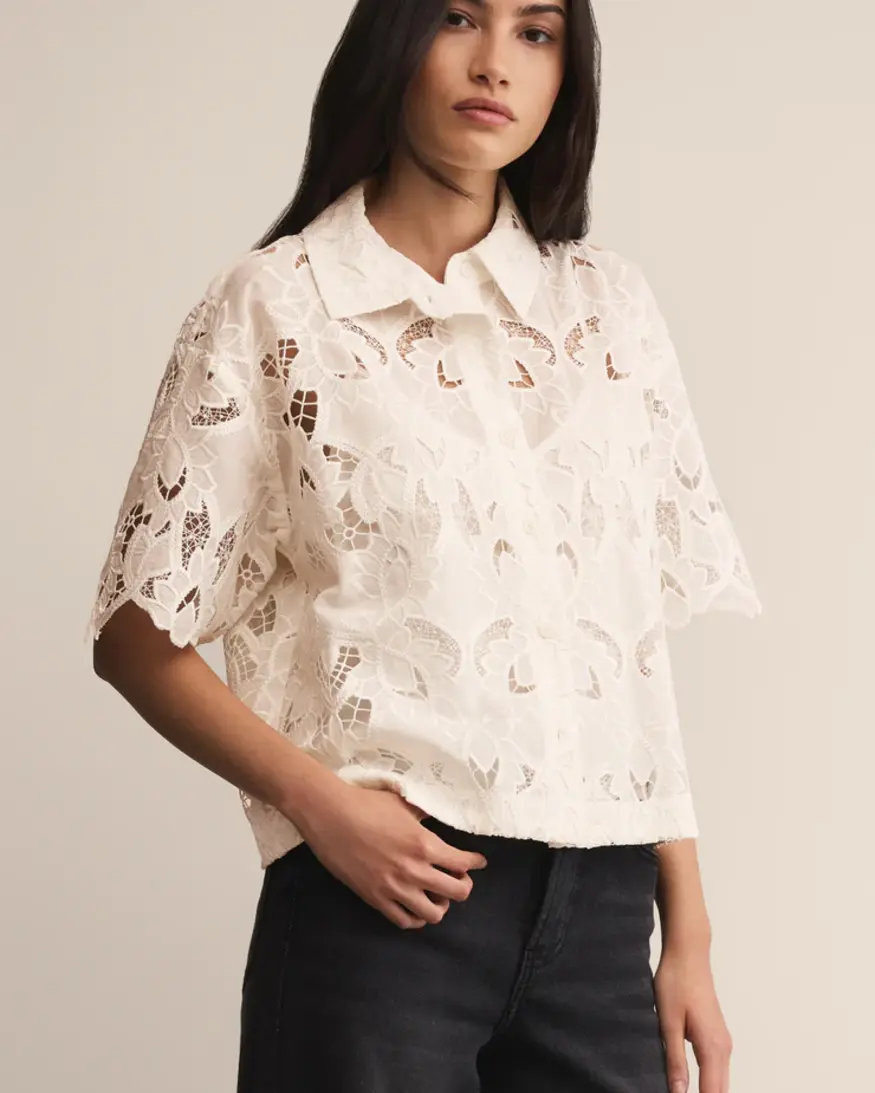 Z-Supply Midnight Lace Top