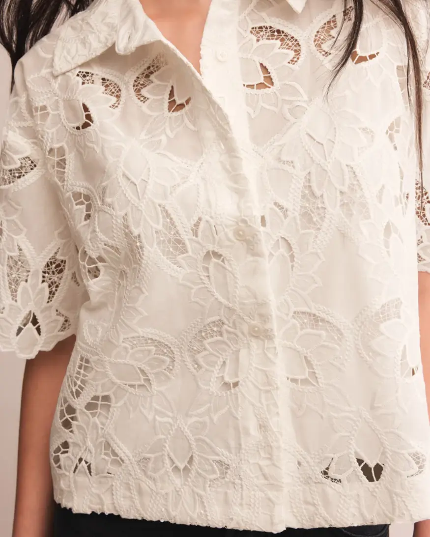 Z-Supply Midnight Lace Top