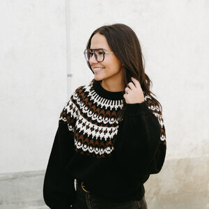 Brunette The Label New Fair Isle Sweater Brunette The Label New Fair Isle Sweater