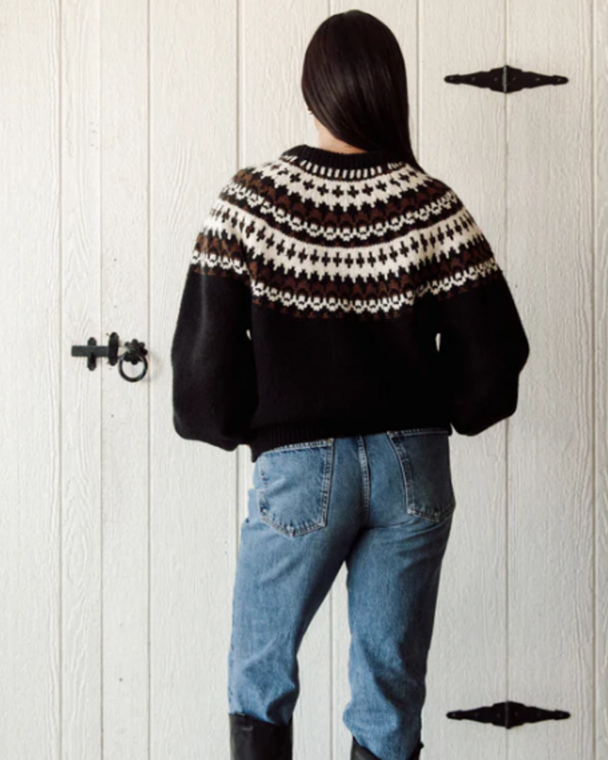 Brunette The Label New Fair Isle Sweater