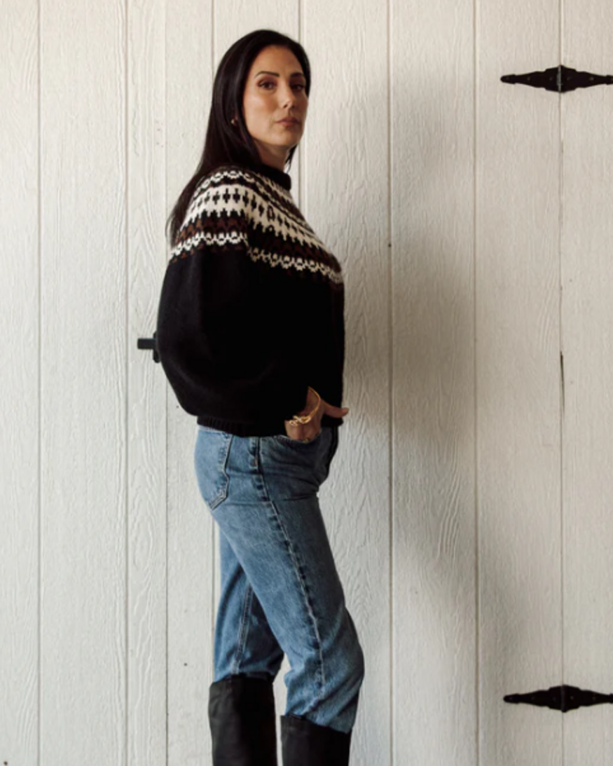Brunette The Label New Fair Isle Sweater