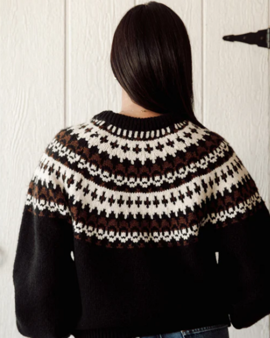 Brunette The Label New Fair Isle Sweater
