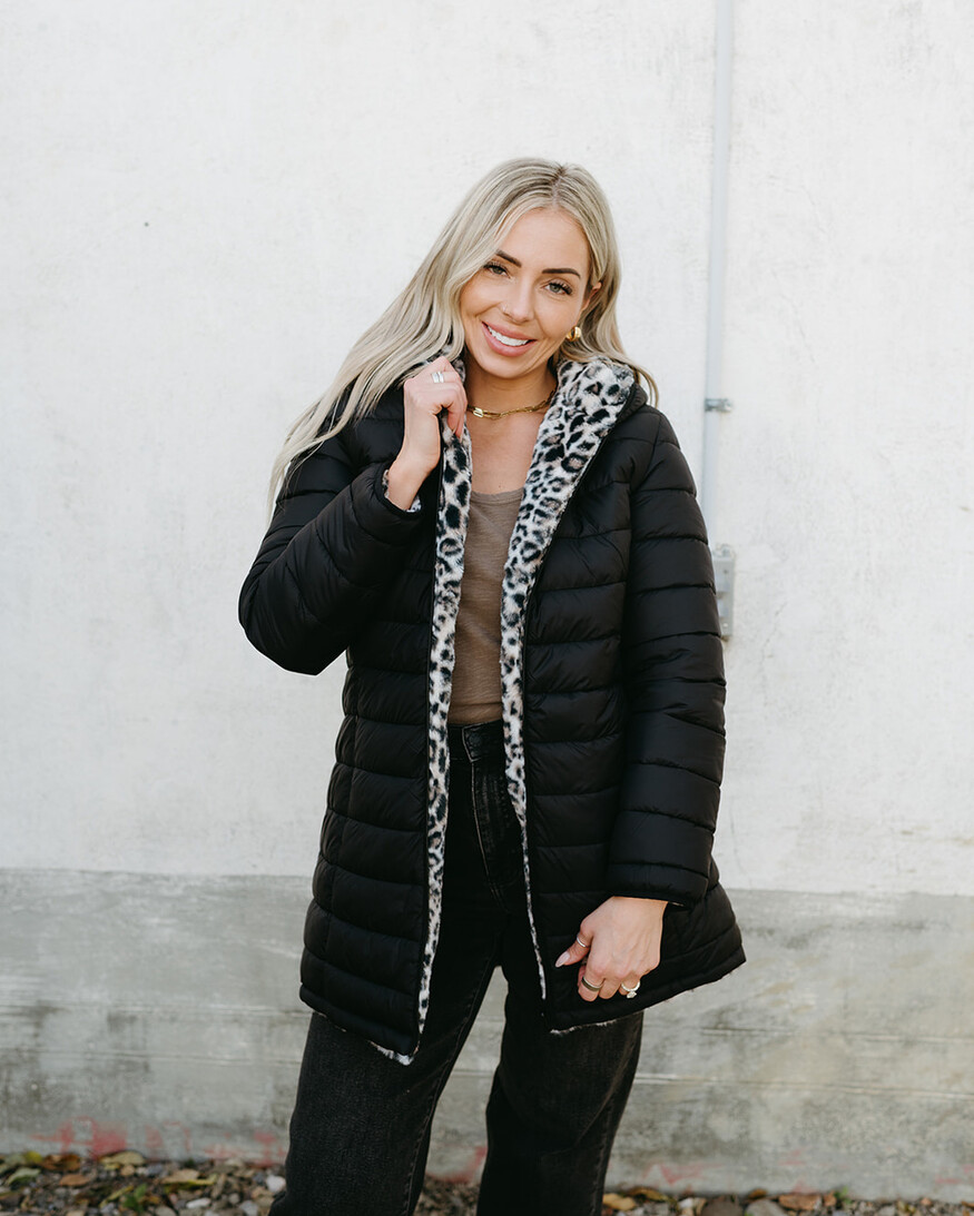 Papillon Lowra Reversible Faux Fur/Puffer