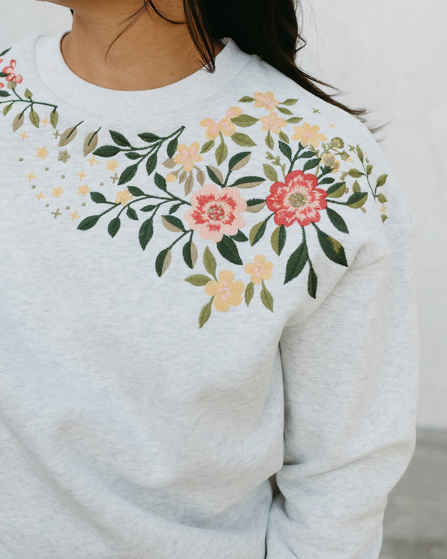 Papillon Lucena Embroidered Sweatshirt