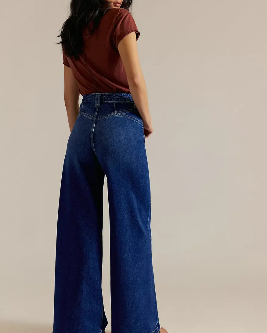 Free People Kellee High Rise Palazzo