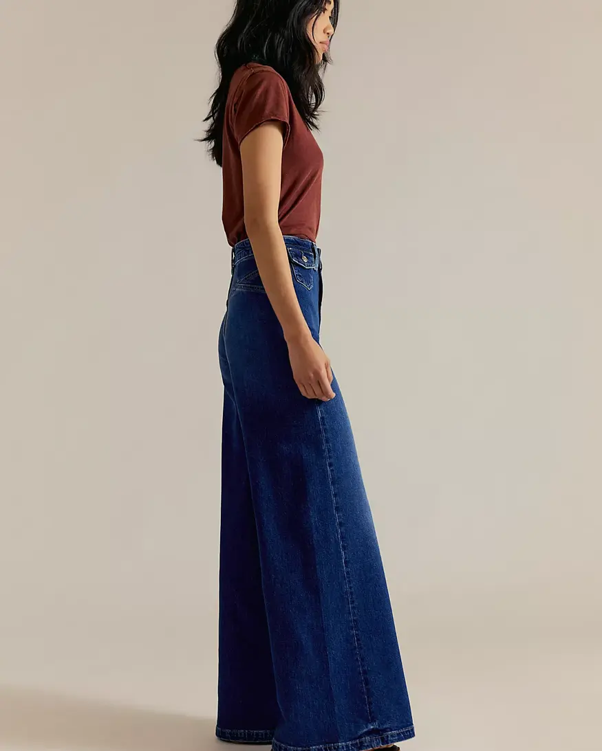 Free People Kellee High Rise Palazzo