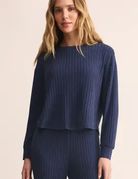 Z-Supply Elfie Rib LS Top