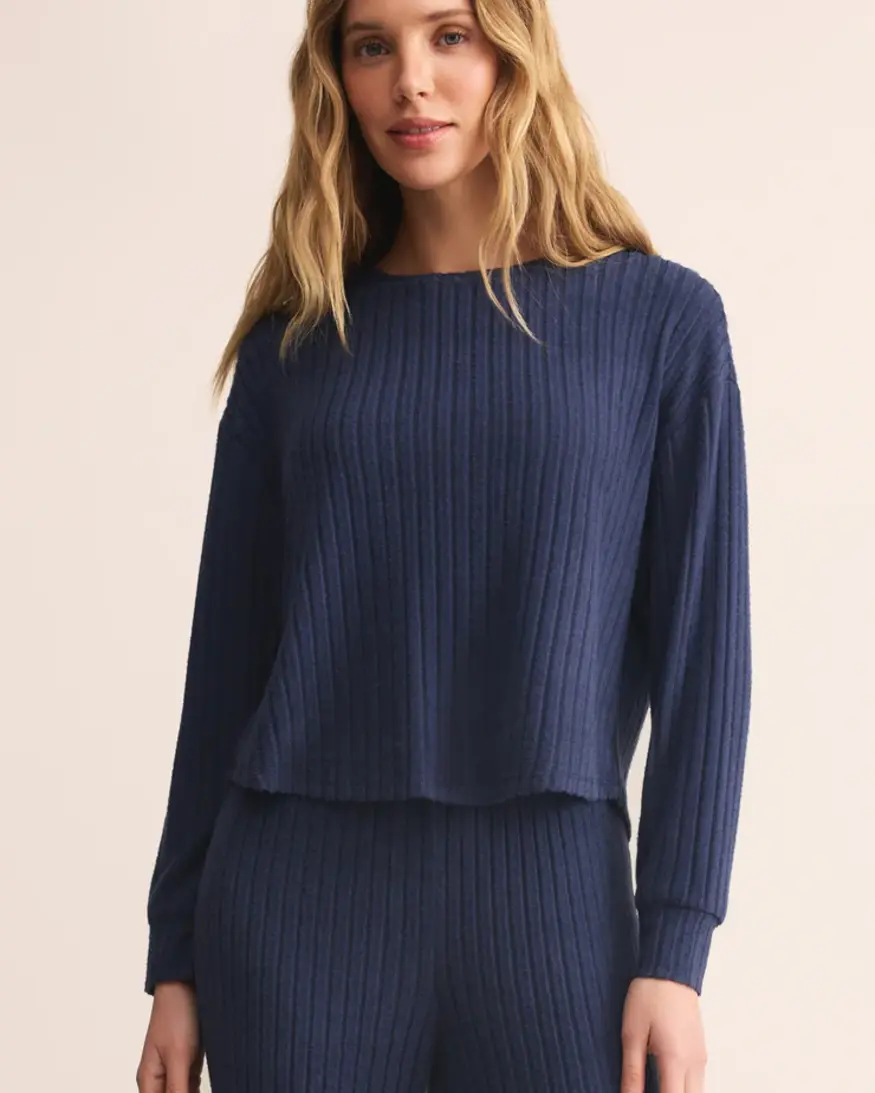 Z-Supply Elfie Rib LS Top